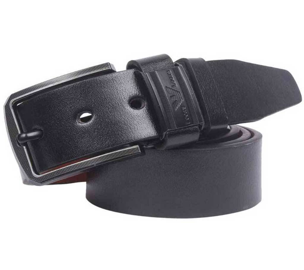 Black Artificial Leather বেল্ট ফর ম্যান বাংলাদেশ - 893299