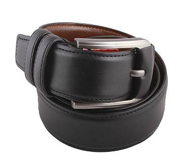 Black Artificial Leather belt For Man