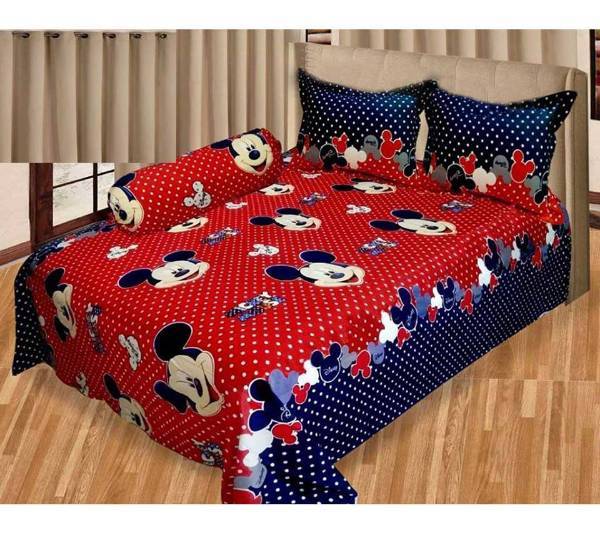 King Size Cotton 4pc Bed Sheet বাংলাদেশ - 620874