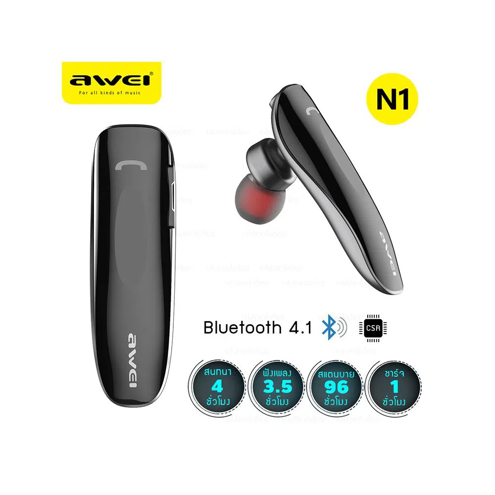 Awei N1 Bluetooth Earphones