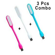 Portable USB LED Light Combo Offer (3 Pieces)