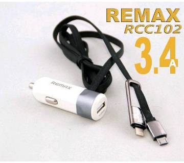 REMAX RCC-102 3.4A Car Charger 