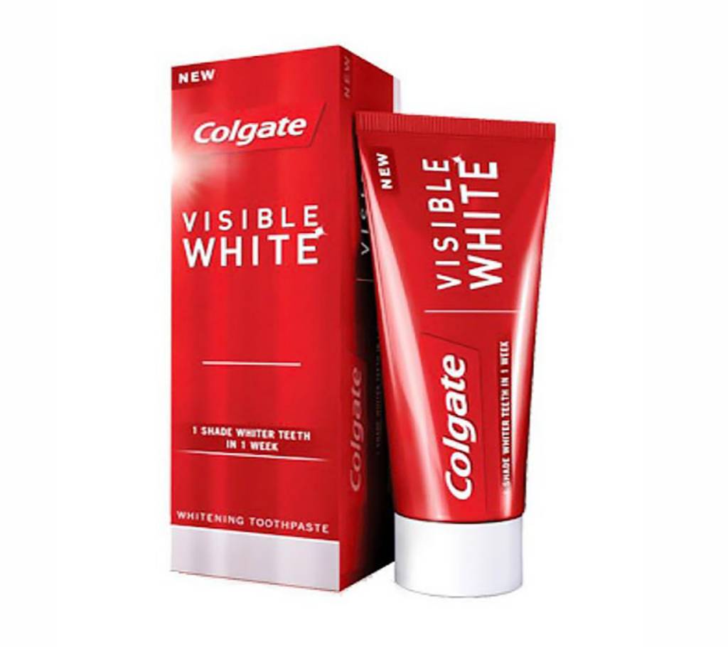 Colgate Visible White টুথপেস্ট 100gm India বাংলাদেশ - 729808