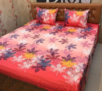 King Size Bed Sheet set-pink 