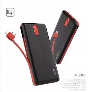 ldnio-pl1013-fast-charging-10000mah-power-bank-fireproof-real-capacity-10000mah-power-bank-with-built-in-3-in-1-cable