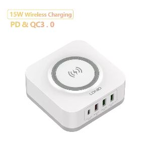 ldnio-aw004-32w-desktop-qi-fast-smart-charging-multi-wireless-charging-with-4-usb-port-qc3-0pd-30w-fast-charger