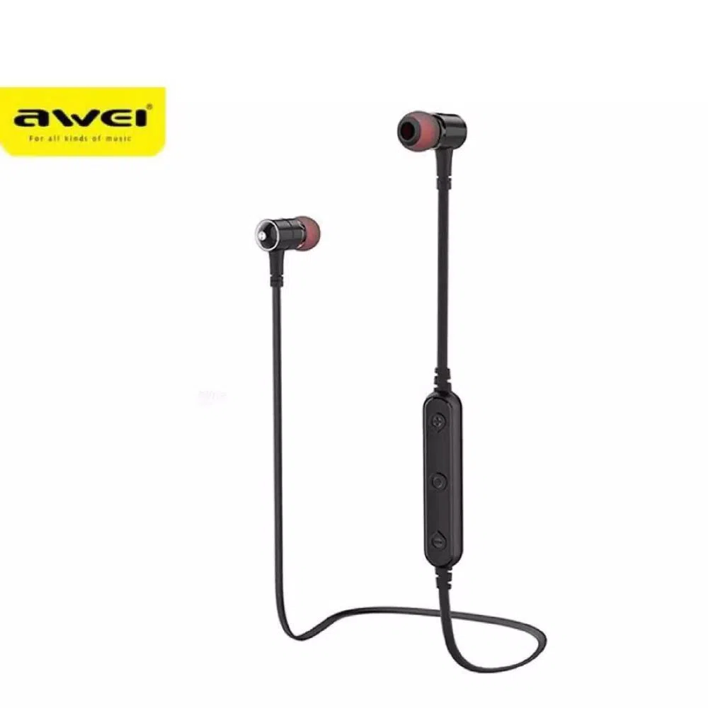 Awei B930BL Wireless Earphone Magnetic Sports Stereo Headset With Built-In Microphone