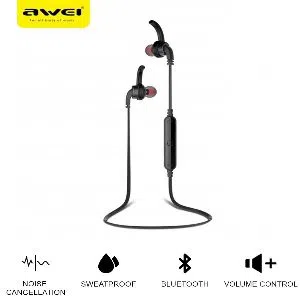 Awei A960BL Wireless Bluetooth Earphone Stereo Sports Active Noise Cancellation Earbuds