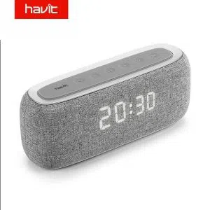 havit-m29-bluetooth-speaker-portable-home-loudspeaker-with-digital-alarm-clock-3d-stereo-enhanced-bass-speaker-support-fm