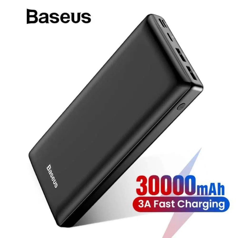 Baseus 30000mAh Power Bank Mini JA Fast Charging 3A Multi In & Out Put