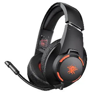 Plextone G5 Gaming Wireless Headphone With Built-In Microphone Noise Cancelling Foldable 45MS Low Latency special 3D Gaming Headset