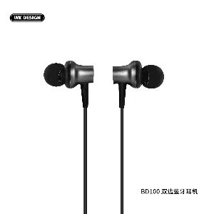 (Remax) WK Design BD100 Bluetooth Earphone Sweat Proof Sporty Bilateral TWS Wireless Earbud