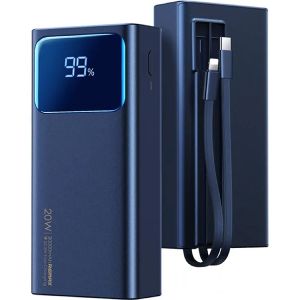 Remax RPP-571 Voyage Series 30000mAh Power Bank PD+QC3.0 22.5W With Built-In Cable