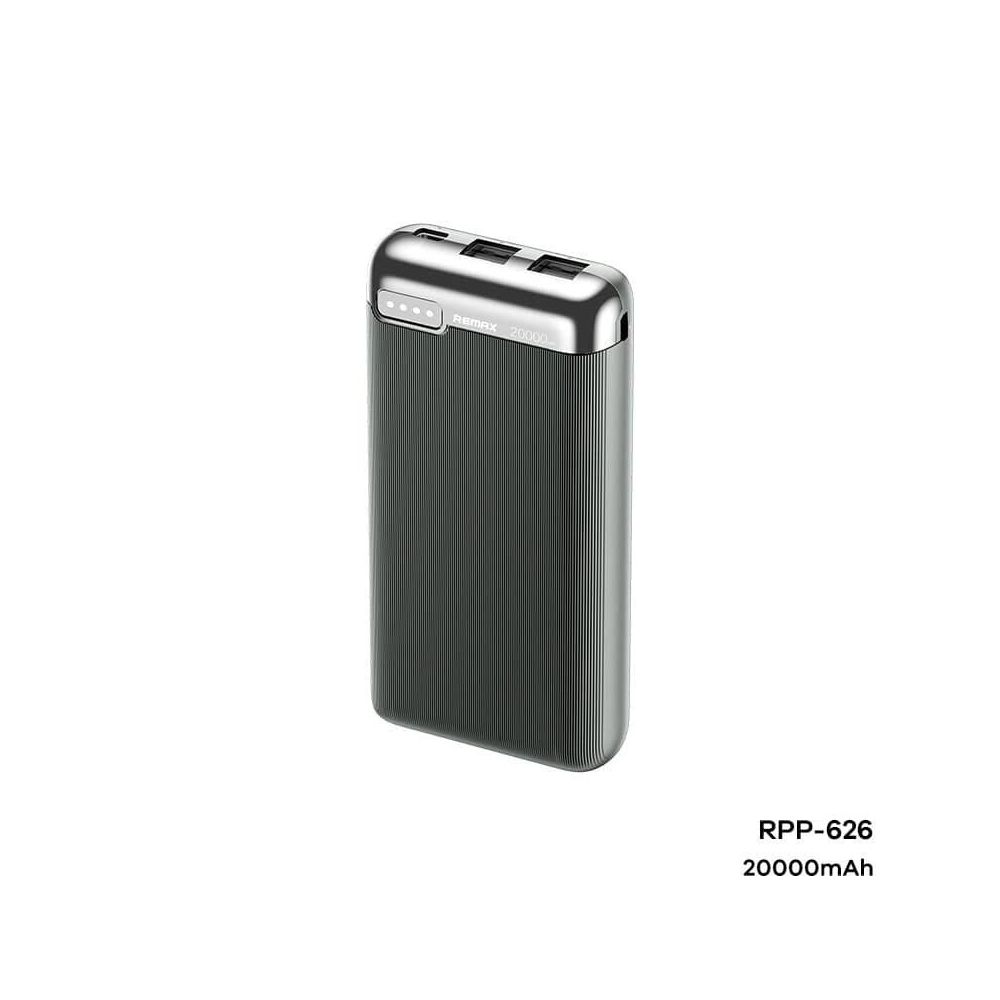 Remax RPP-626 20000mAh Ruinay Series 2.1A Fast Charging Powerbank Multi-Compitable In & Out Put