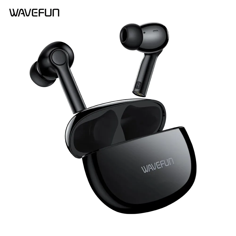 Wavefun Star Wireless Earbuds Bluetooth 5.2 Game Mode Earphone ENC Algorithm Waterproof Sports