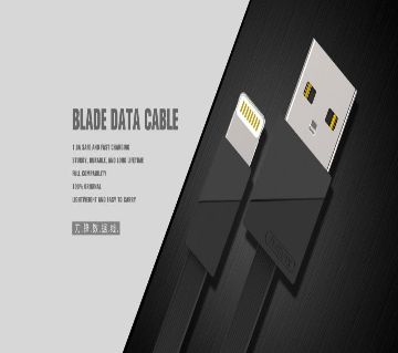 Remax Blade Series RC-105i লাইটনিং চার্জিং এন্ড ডাটা ক্যাবল 2.1A 1M ফর আইফোন বাংলাদেশ - 14026353