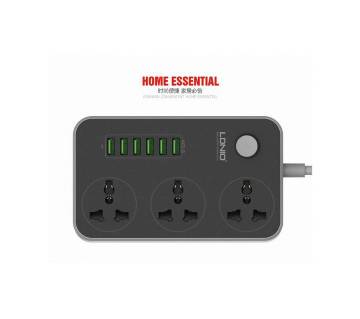 LDNIO 3-Outlet Surge Protector Power Strip 