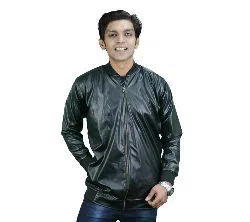 Gents Full Sleeve Casual Jacket - Black