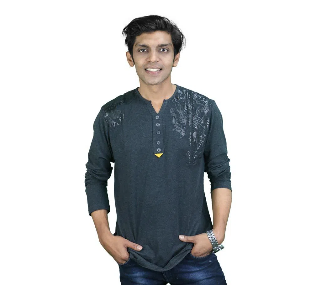 Mens Full Sleeve Cotton T Shirt 