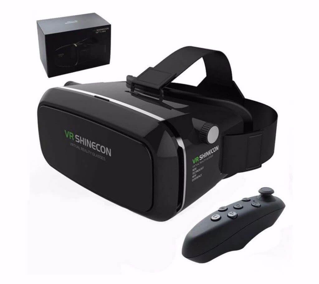VR Shinecon 3D গ্লাস + ব্লুটুথ রিমোট বাংলাদেশ - 402822