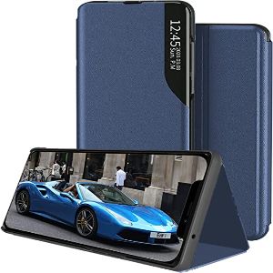 Iphone 14 pro Case Smart Flip Magnetic 14 pro Case Smart Stand Full Body Shockproof Book Cover Leather Case Flip Smart Display