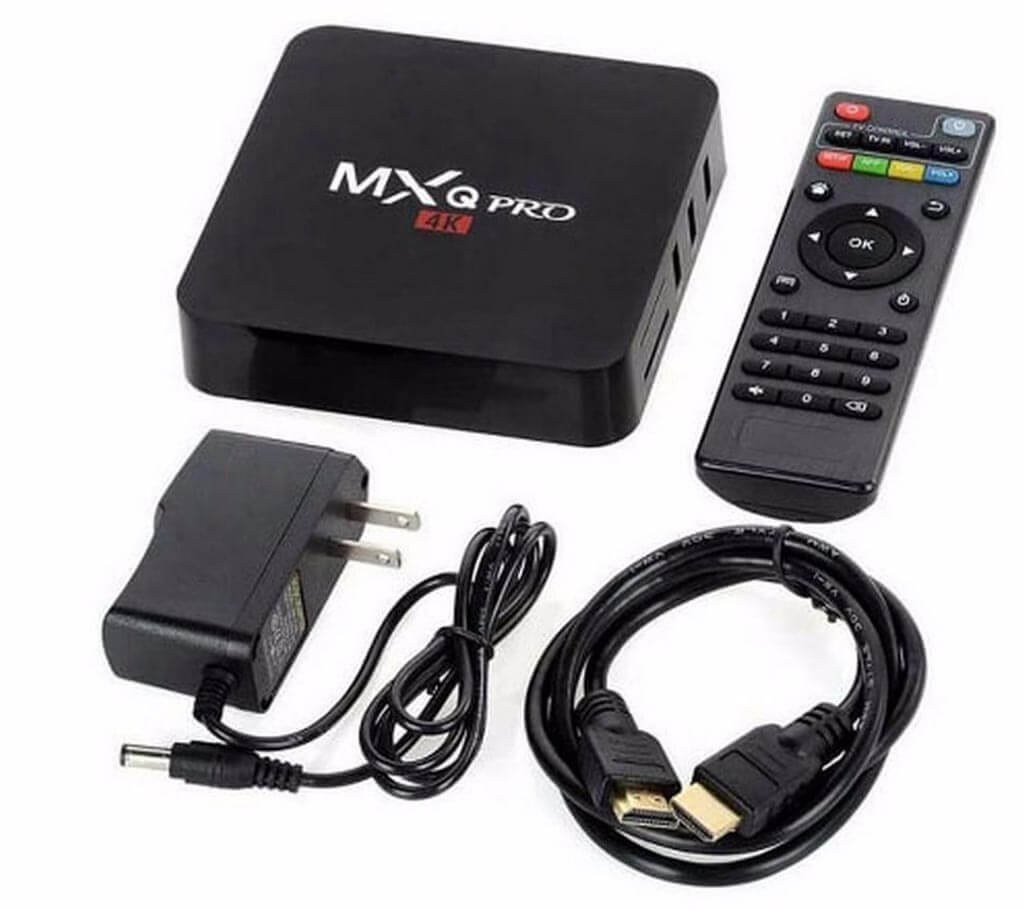 MXQ PRO অ্যান্ড্রয়েড 1GB UHD 4K স্মার্ট টিভি বক্স বাংলাদেশ - 391706