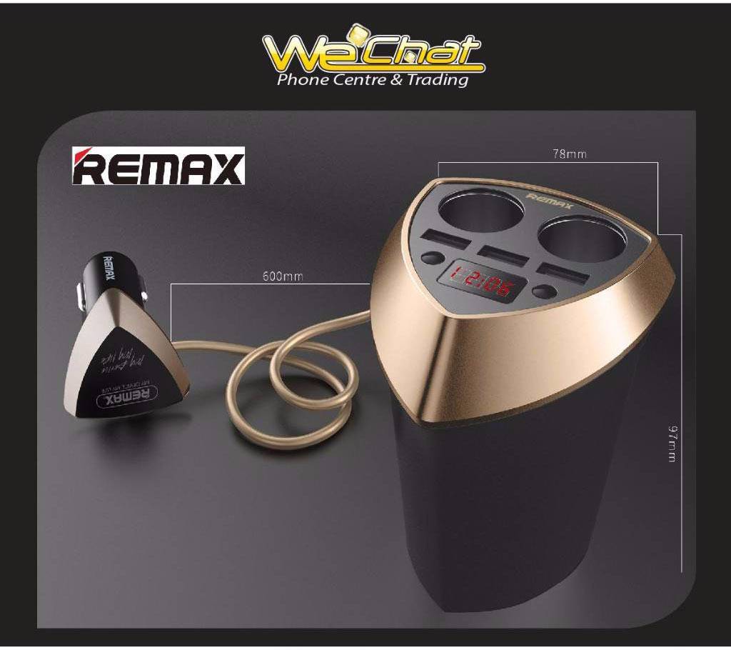 Remax cr-3xp LED কার চার্জার বাংলাদেশ - 520880