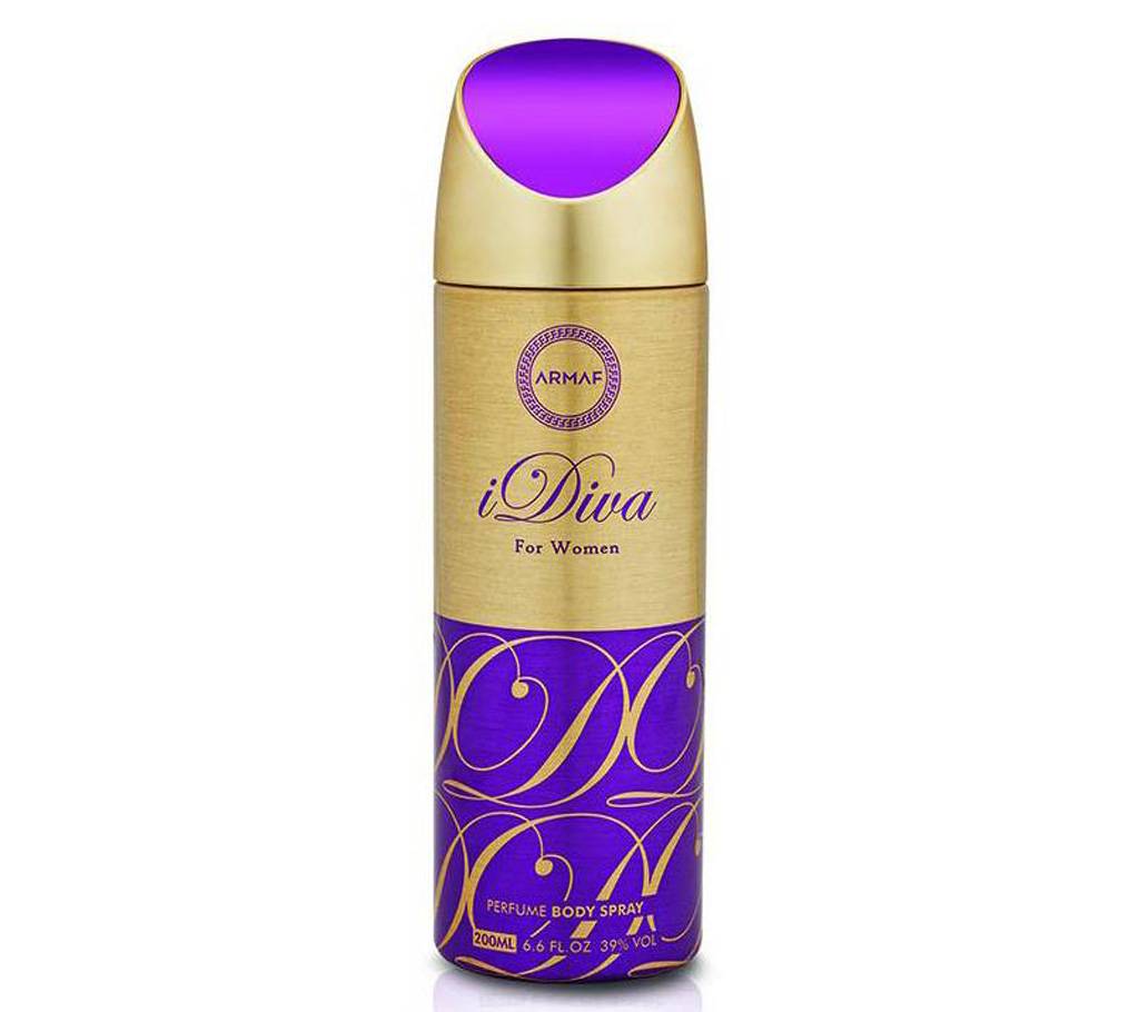 Armaf Idiva Deodorant Body স্প্রে ফর উইমেন 200ml - UAE বাংলাদেশ - 670367