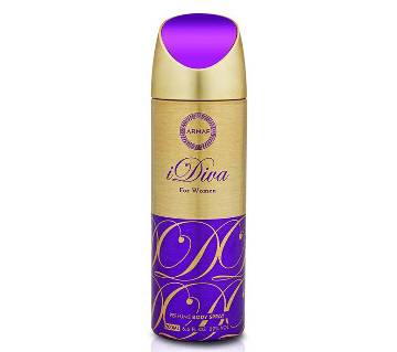 Armaf Idiva Deodorant Body Spray For Women 200ml - UAE