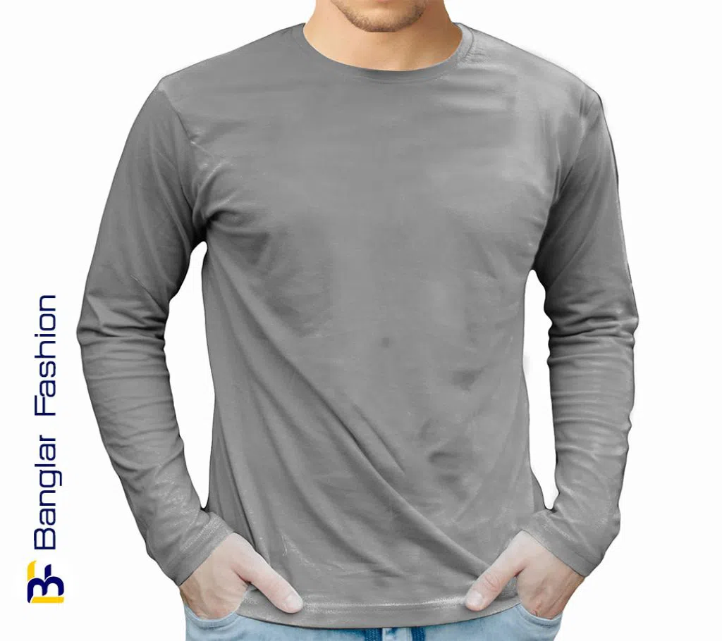 Full Sleeve T-shirt for men (Ash)