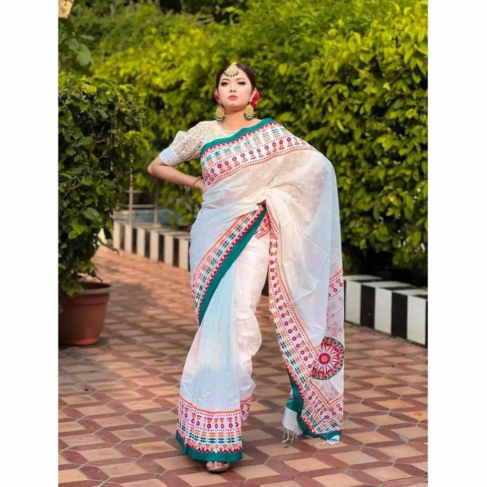 Durga Puja Special Saree #1389632 buy from Nilonjona Fashion House . in ...