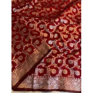 Indian Katan saree with blouse piece 