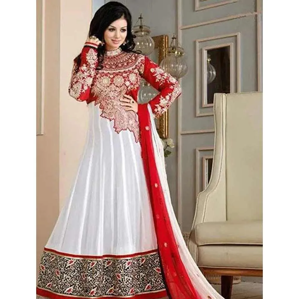 Unstitched Indian Gown Style Partywear