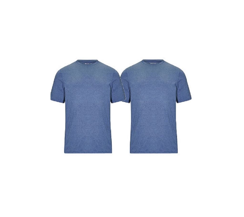 Blue Color Round Color T-shirt (Combo) বাংলাদেশ - 1151067