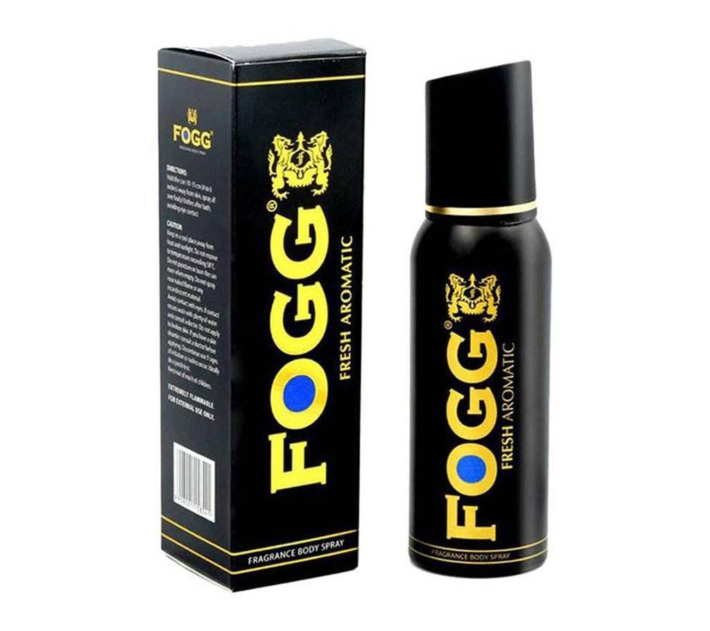 FOGG Fresh Aromatic পারফিউম স্প্রে ফর মেন - 120 ml (India) বাংলাদেশ - 794614