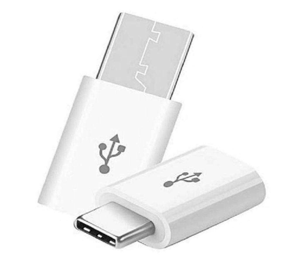 Type C Male To Micro USB Female কনভার্টার বাংলাদেশ - 678158