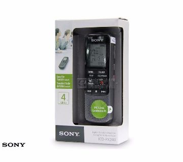 SONY ICD-PX240 4GB DIGITAL VOICE RECORDER