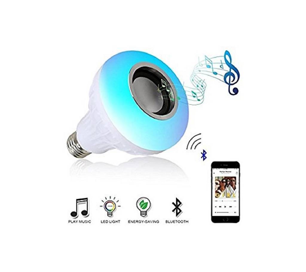 Wireless Bluetooth Speaker Bulb With LED Light বাংলাদেশ - 682364