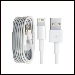 USB Charging Cable for iPhone i Charger - White