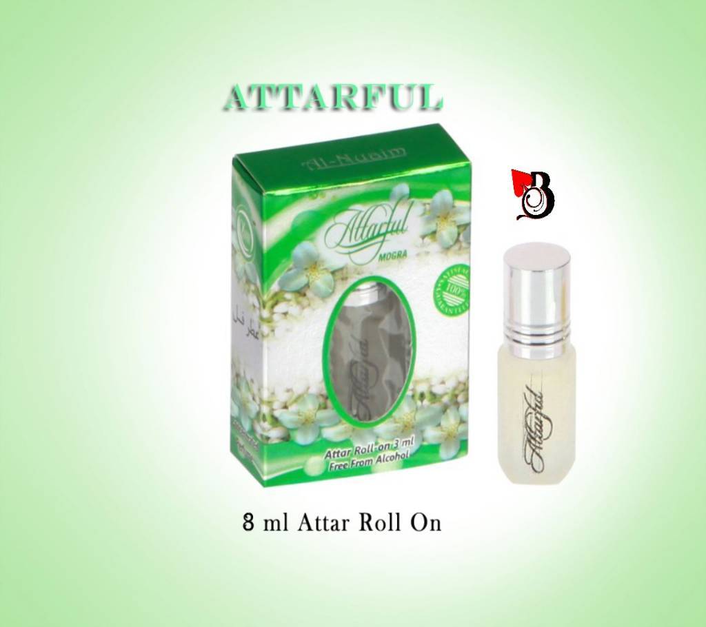 Al nuaim Attarful রোল-অন ফ্লোরাল হালাল পারফিউম 8 ml - India বাংলাদেশ - 653536