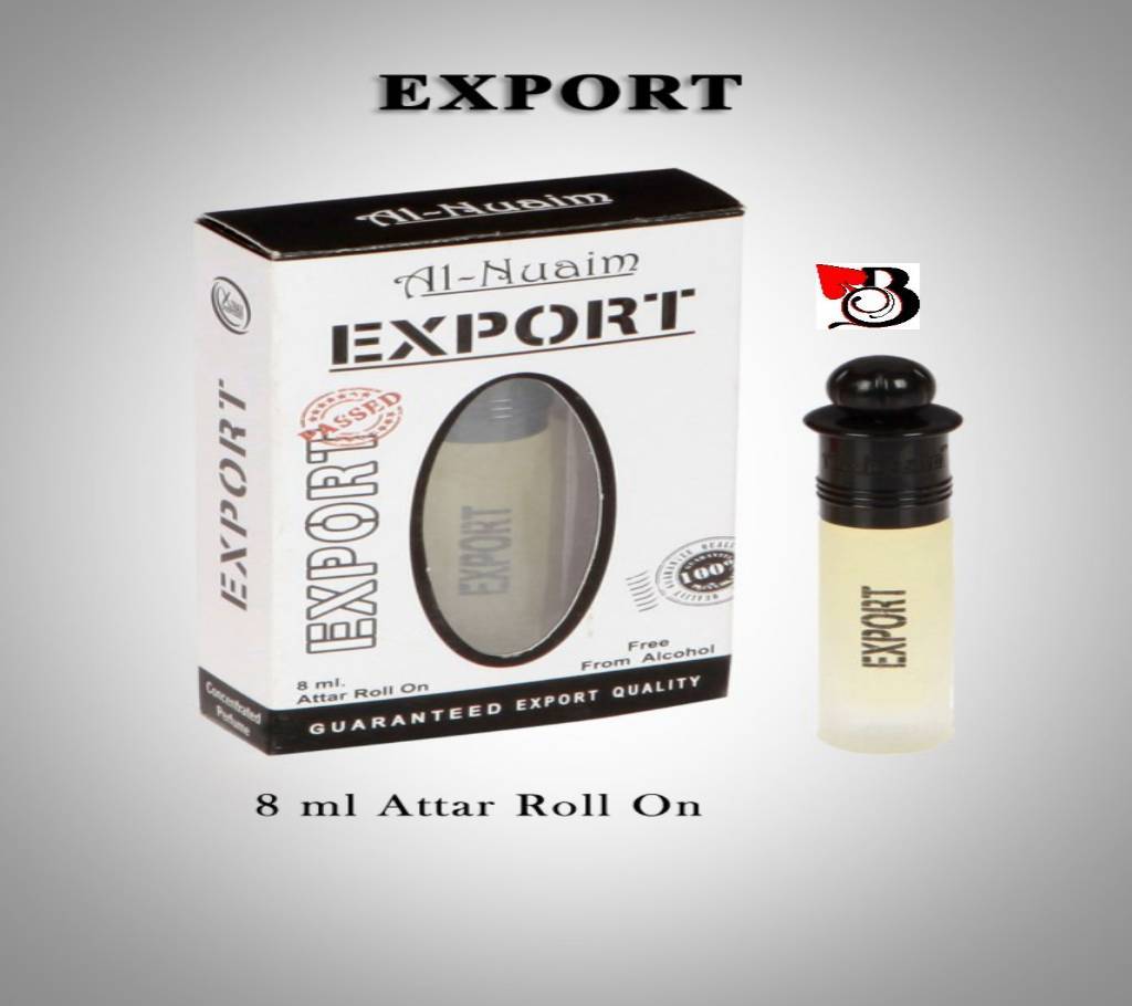 Al-Nuaim Export White রোল-অন ফ্লোরাল হালাল পারফিউম 8 ml বাংলাদেশ - 653576