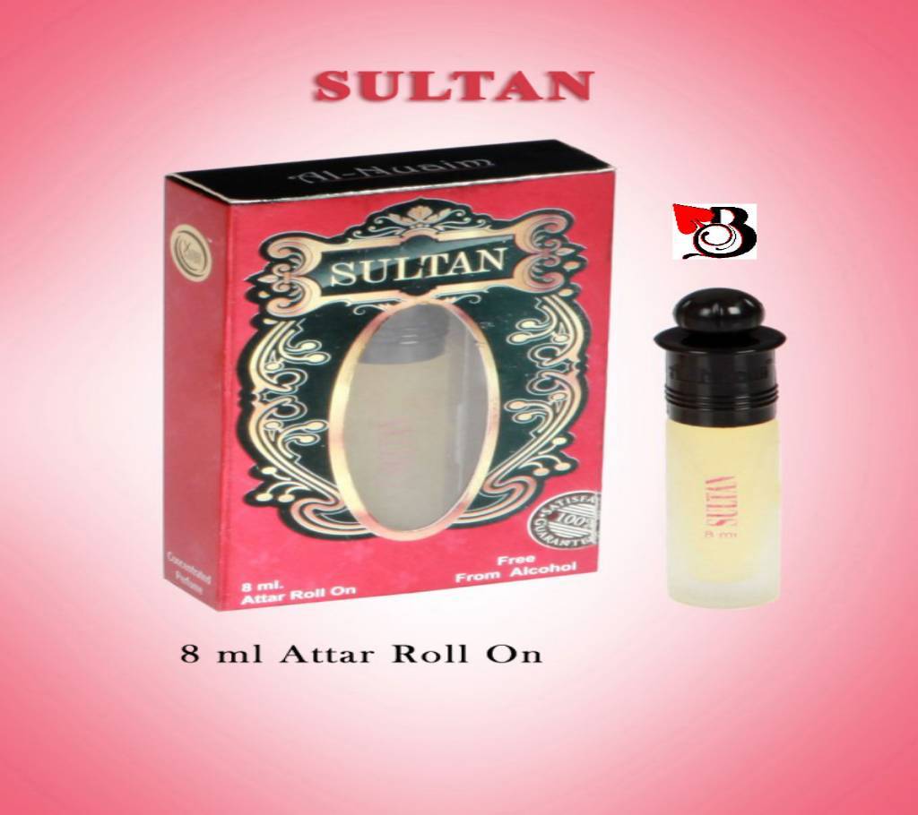 Al-Nuaim Sultan রোল-অন ফ্লোরাল হালাল পারফিউম 8 ml বাংলাদেশ - 653632