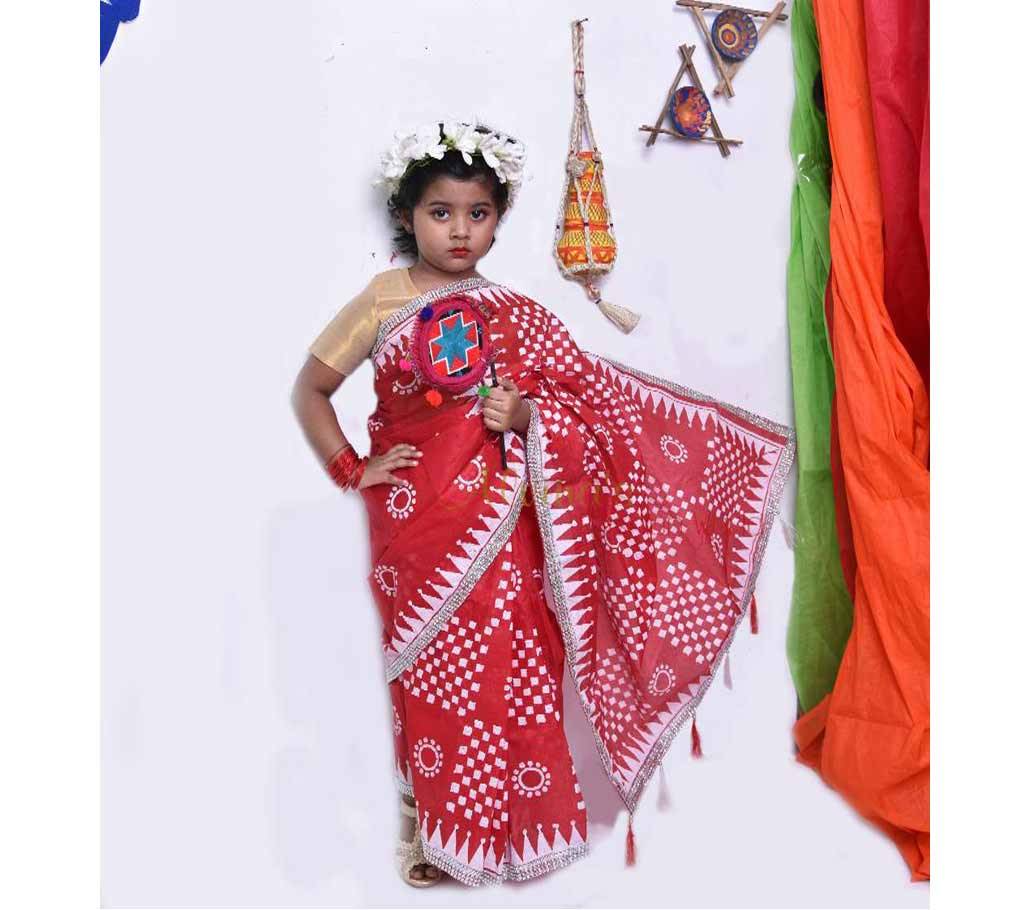 bengali saree for baby girl