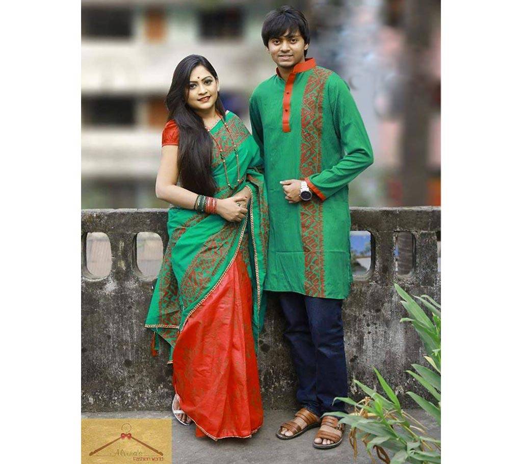 Couple dress for victory day বাংলাদেশ - 1071560