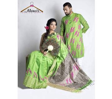 Saree-Panjabi Combo Offer
