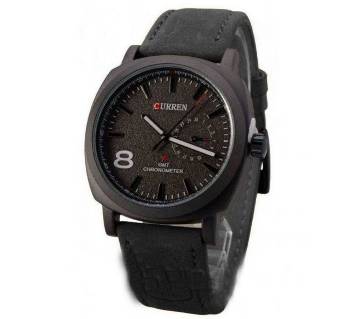 CURREN analogue dial water resistance gents casual wrist watch 