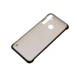 Frameless Transparent Ring Phone Case For Realme 5i Black