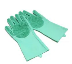 Kitchen Silicone Dish Wash Gloves