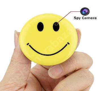 Smiley face spy HD camera