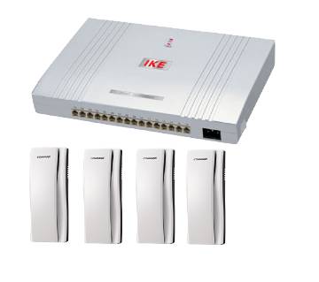 IKE Intercom/PBX 4 Channel Machine+ 4 Sets